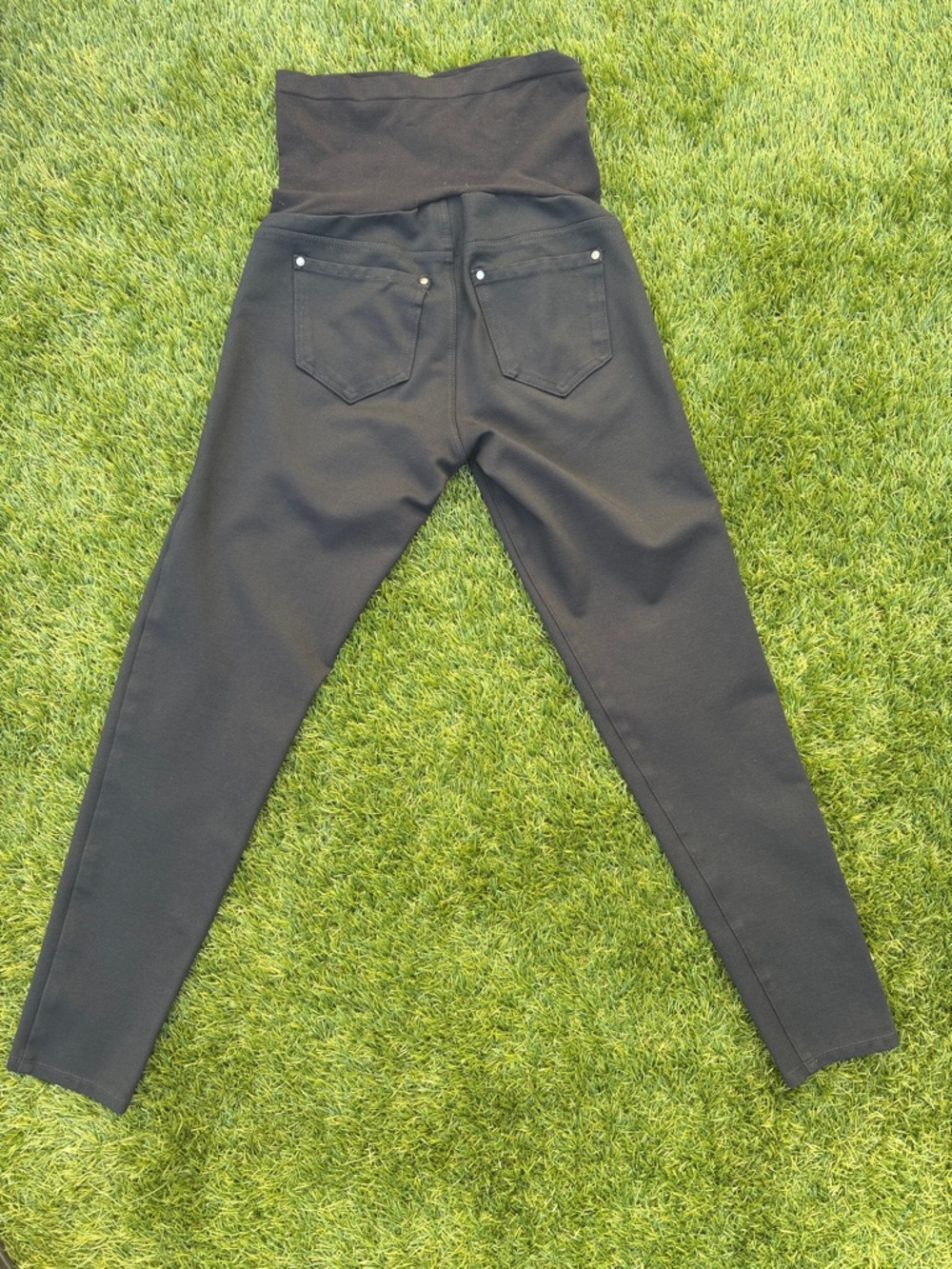 Pea in the Pod Maternity Pants – Size Small – Black Stretch Work/Casual - Picture 4 of 6